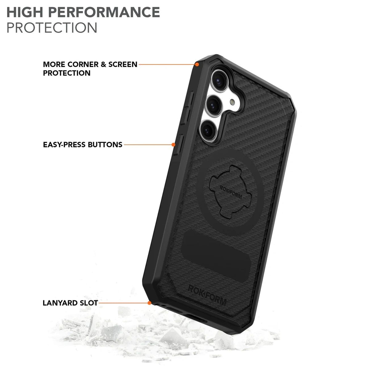 312701P Samsung S24 Plus Magnetic Rugged Case