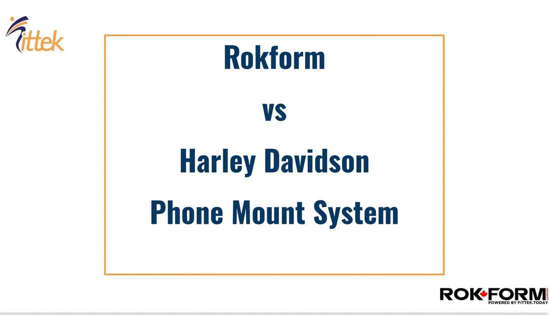 Rokform vs. Harley Davidson Motorcycle Mount System