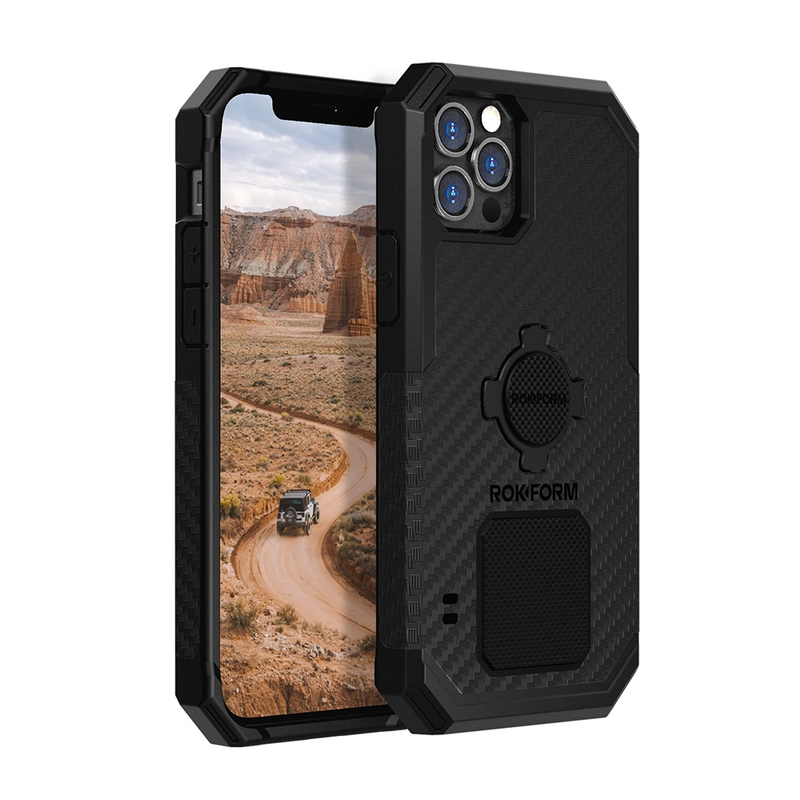 307301P iPhone 12/12 Pro Case - Rugged Black