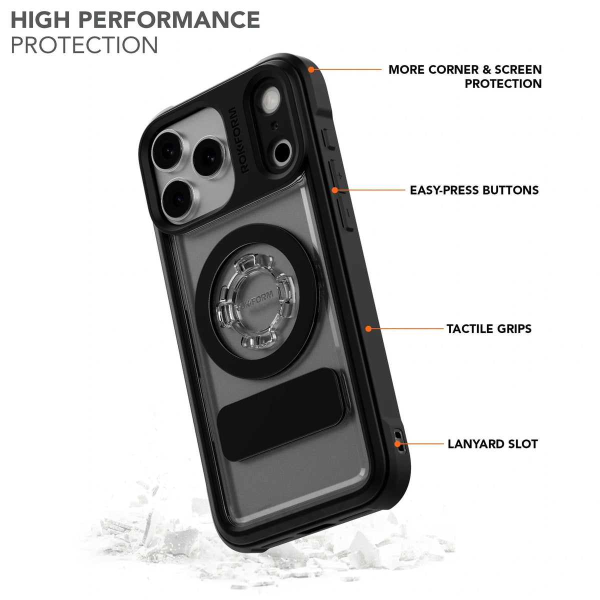 315720P iPhone 17 Pro Max Crystal Case
