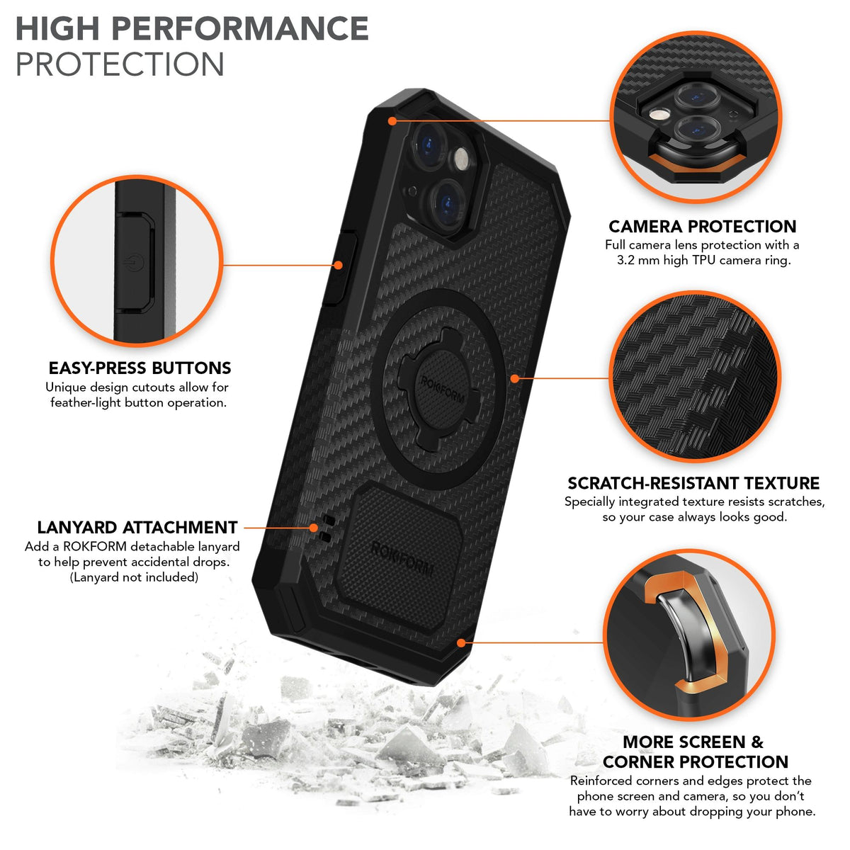 308501P iPhone 13 Rugged Case