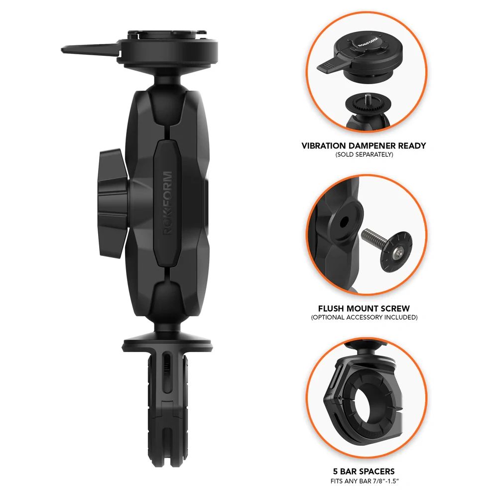 334101P-PB Pro Ball Motorcycle Phone Mount