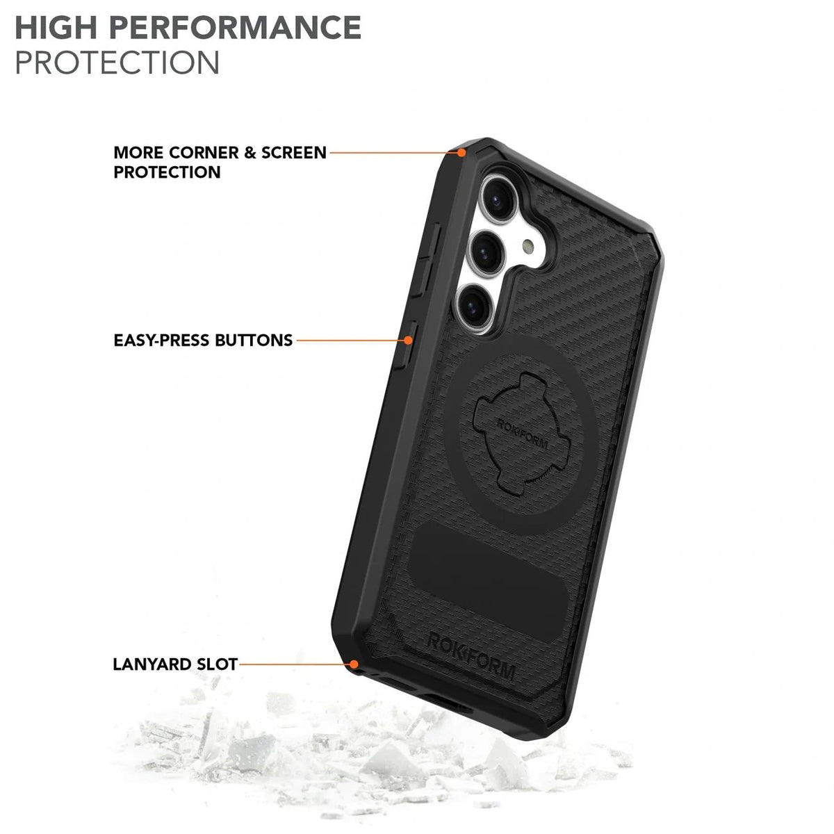 312601P Samsung S24 Magnetic Rugged Case