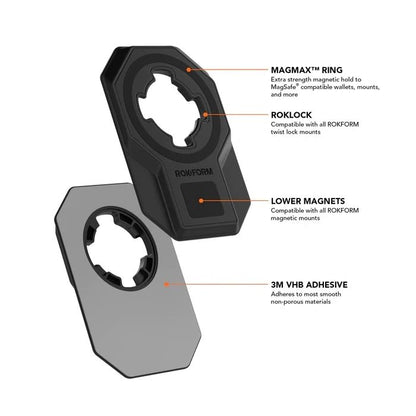 334601P MAG MAGSAFE Universal Adapter Phone Mount