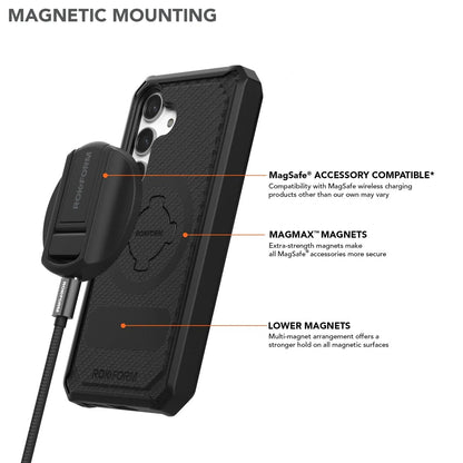 312601P Samsung S24 Magnetic Rugged Case