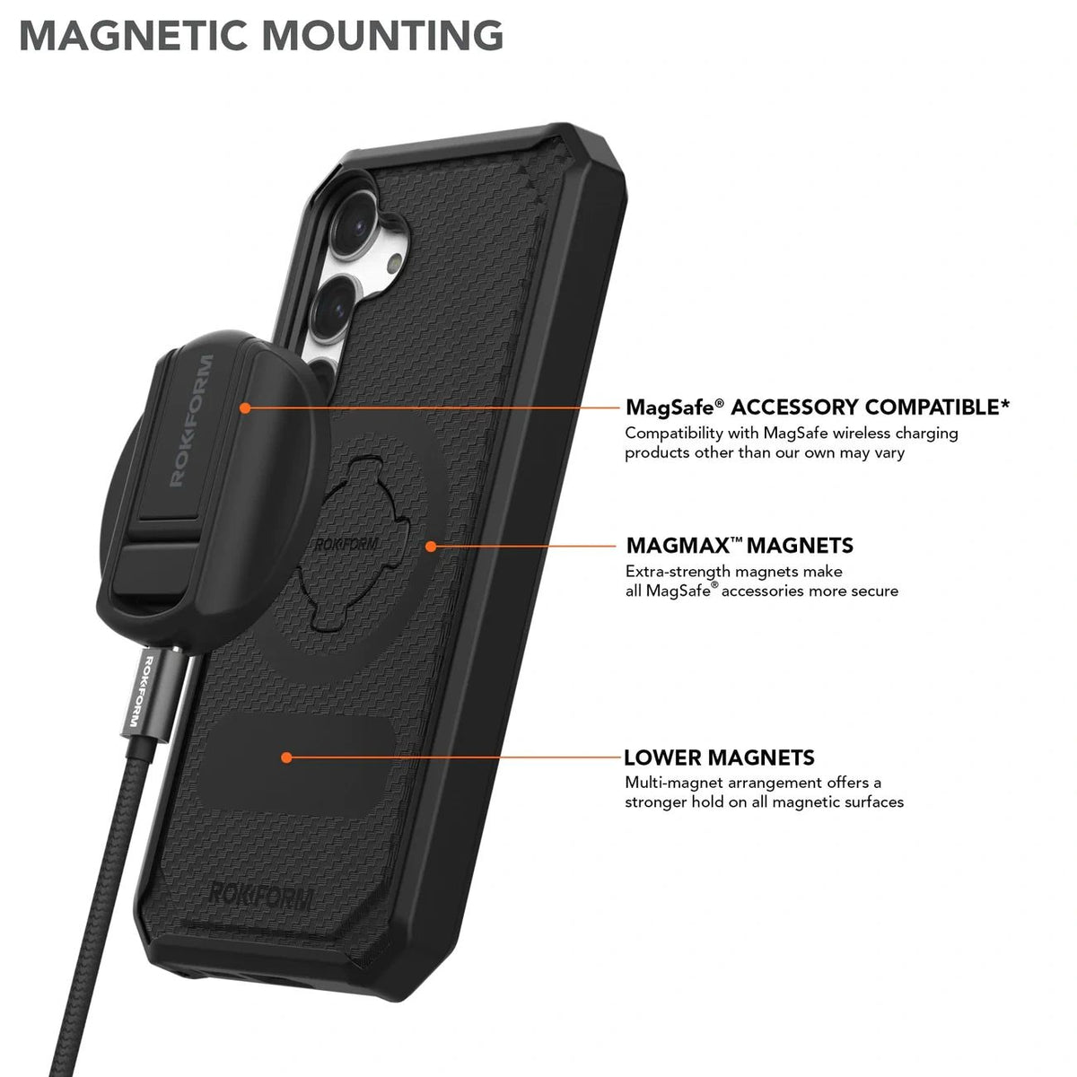 312701P Samsung S24 Plus Magnetic Rugged Case