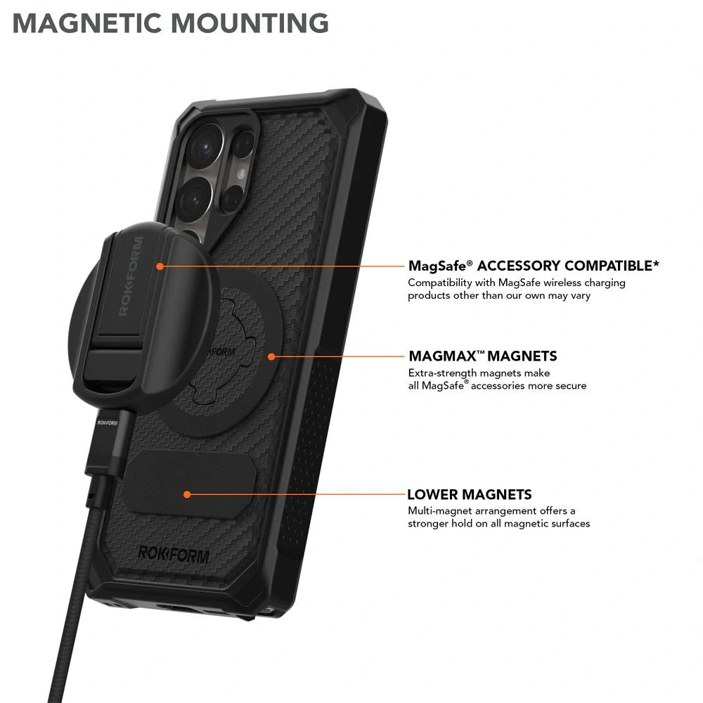 314501P Samsung S25 Ultra Magnetic Rugged Case
