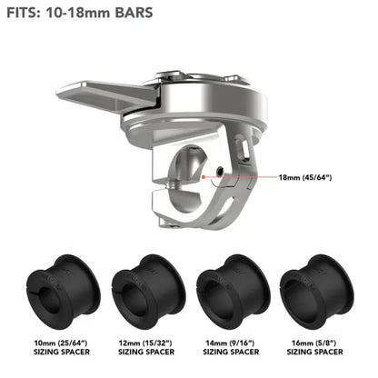338601 P PA Small Polished Bar Mount