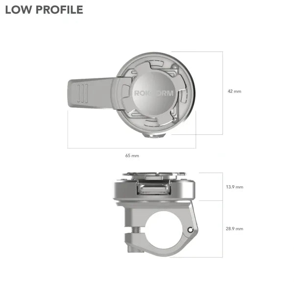 338601 P PA Small Polished Bar Mount