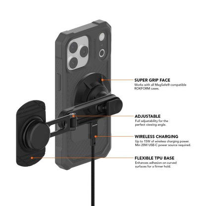 340001 Car Screen Phone Mount Charger