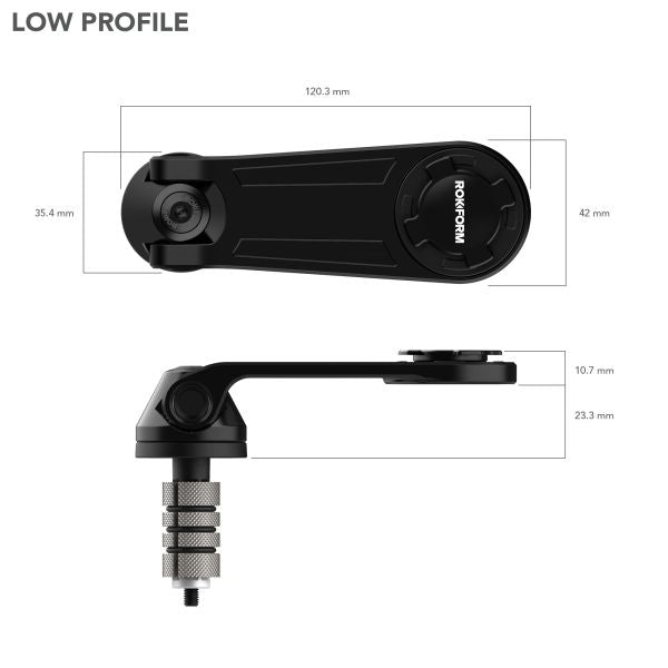 334401P Pro Series Motorcycle Stem Mount for Sportbikes