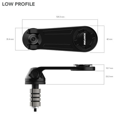 334401P Pro Series Motorcycle Stem Mount for Sportbikes