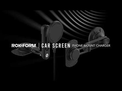 340001 Car Screen Phone Mount Charger