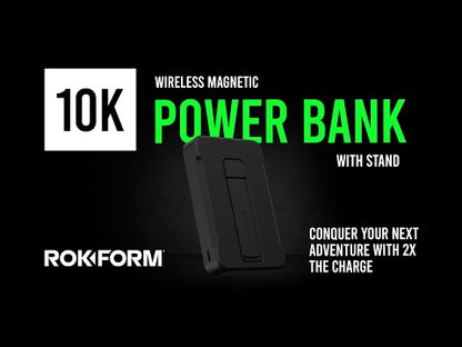 339201-10K 10000mAh Wireless Magnetic Power Bank with Stand