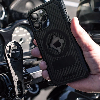 334101P2 Black Motorcycle Handlebar Phone Mount